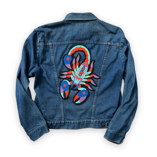 Real Gold + Die Trying Scorpion Backpatch