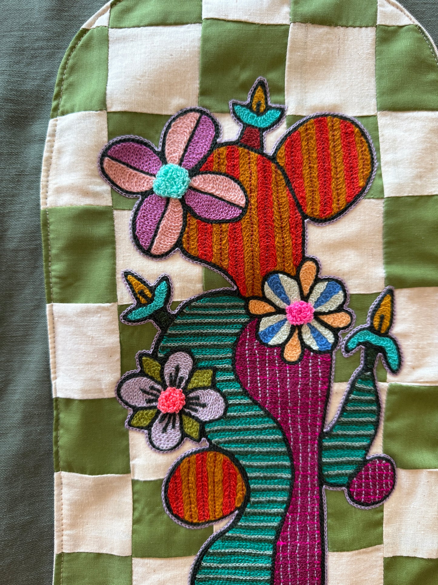Vintage Military Shirt - Quilt Cactus