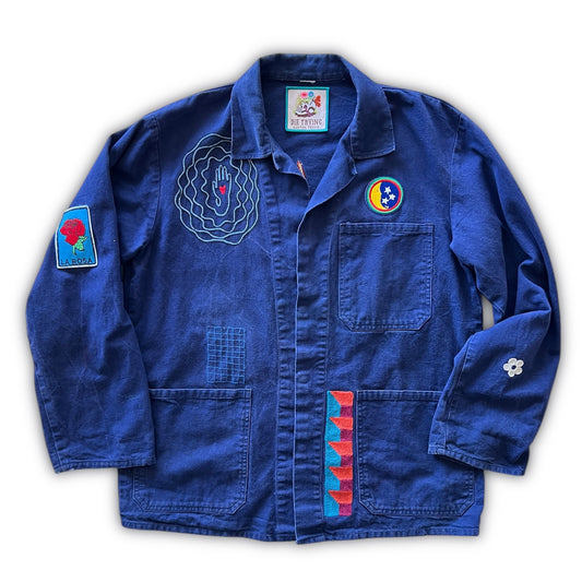 Vintage Chore Coat - Big Happy Sun