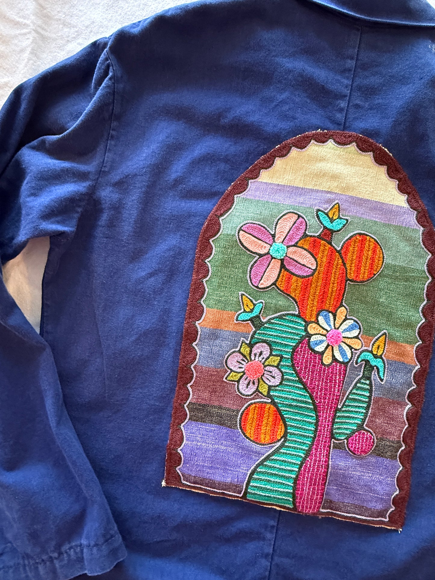 Vintage Chore Coat - Serape Cactus