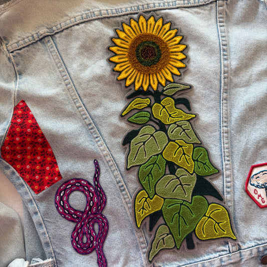 Sunflower Backpatch