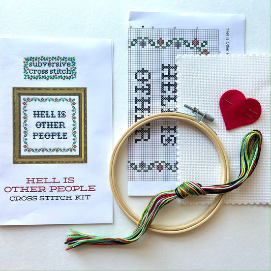 Bless This Mojo Dojo Casa House Cross Stitch Kit