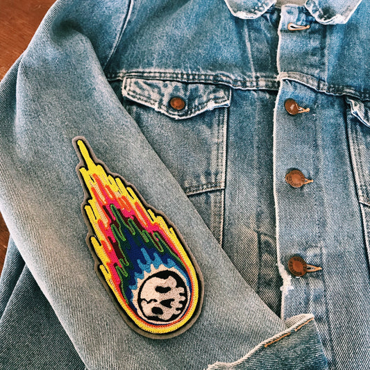 Death Comet Chainstitch Patch