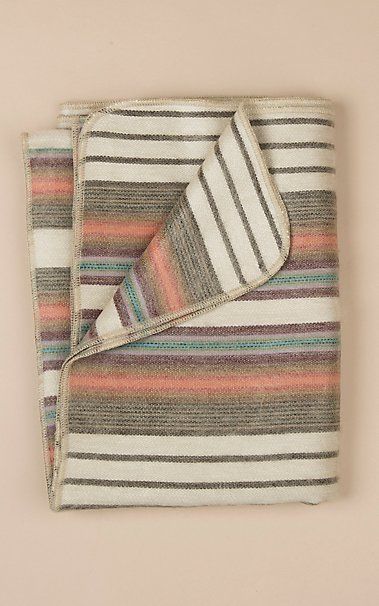 Alpaca Throw - Oasis-With Custom Embroidery