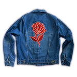 Vintage 70s Denim Jacket - Rusty Rose