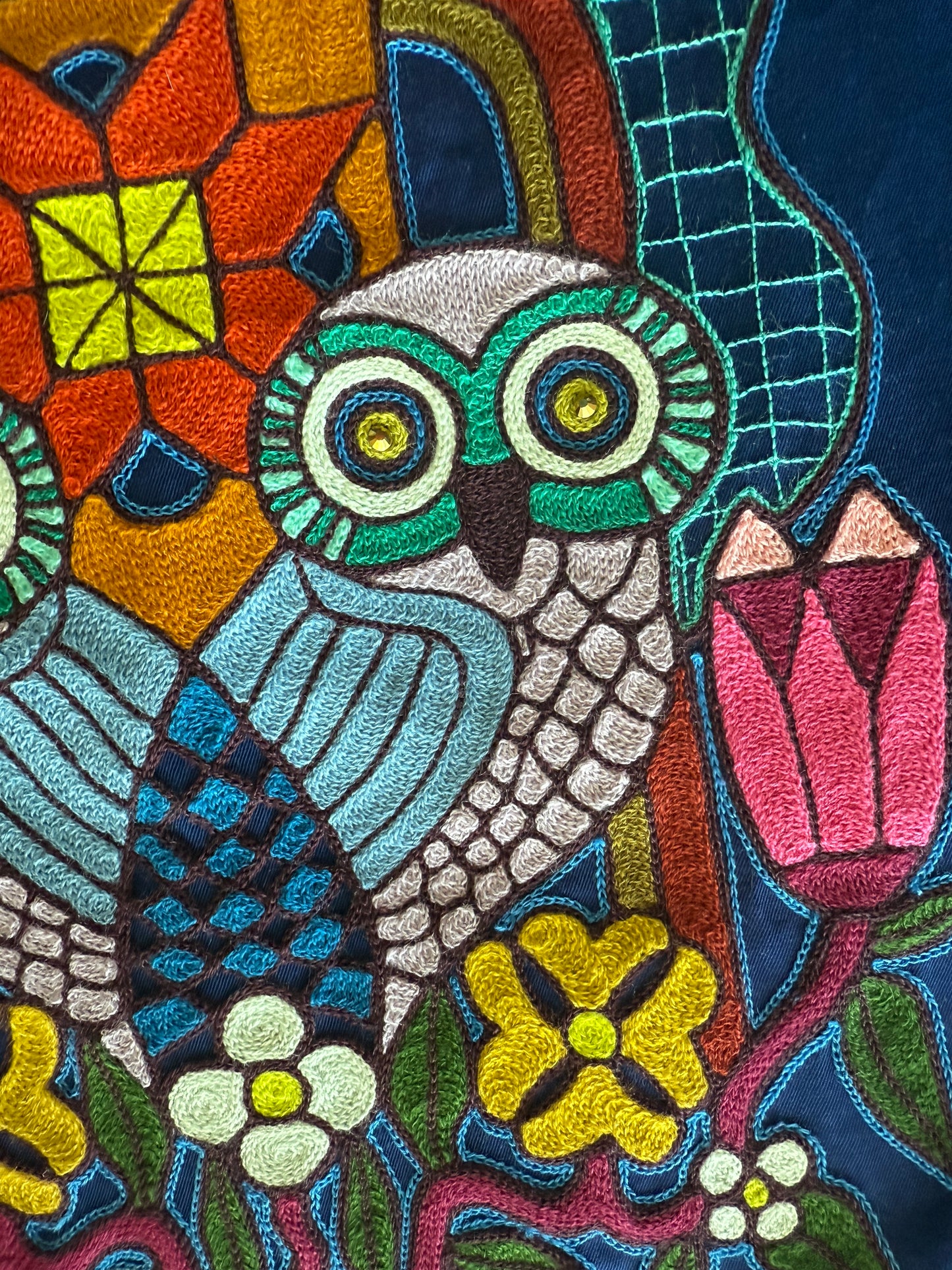 Vintage Chore Coat - Mirror Owls