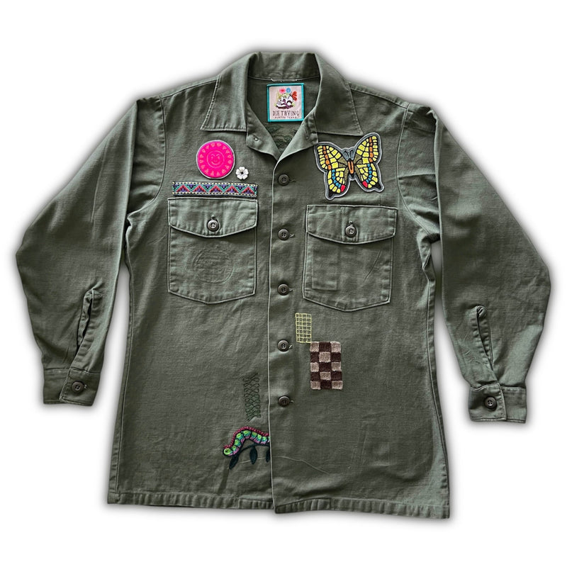 Vintage Military Shirt - Jackrabbits