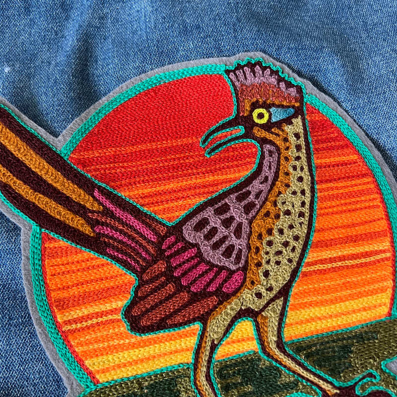 Sunset Roadrunner Backpatch