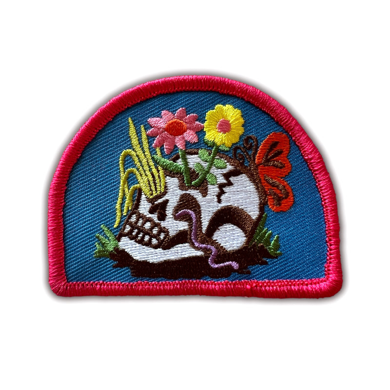 Die Trying Skull Patch