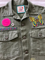 Vintage Military Shirt - Jackrabbits