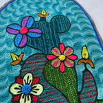 Technicolor Cactus Bloom Back Patch