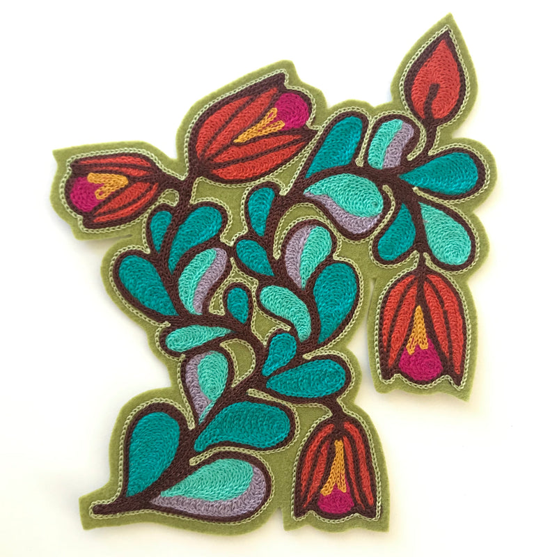 In Bloom Chainstitch Patch