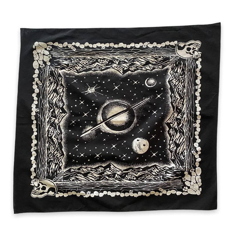 The Solitario Bandana Black