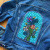 Technicolor Cactus Bloom Back Patch