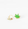 Weed Earrings